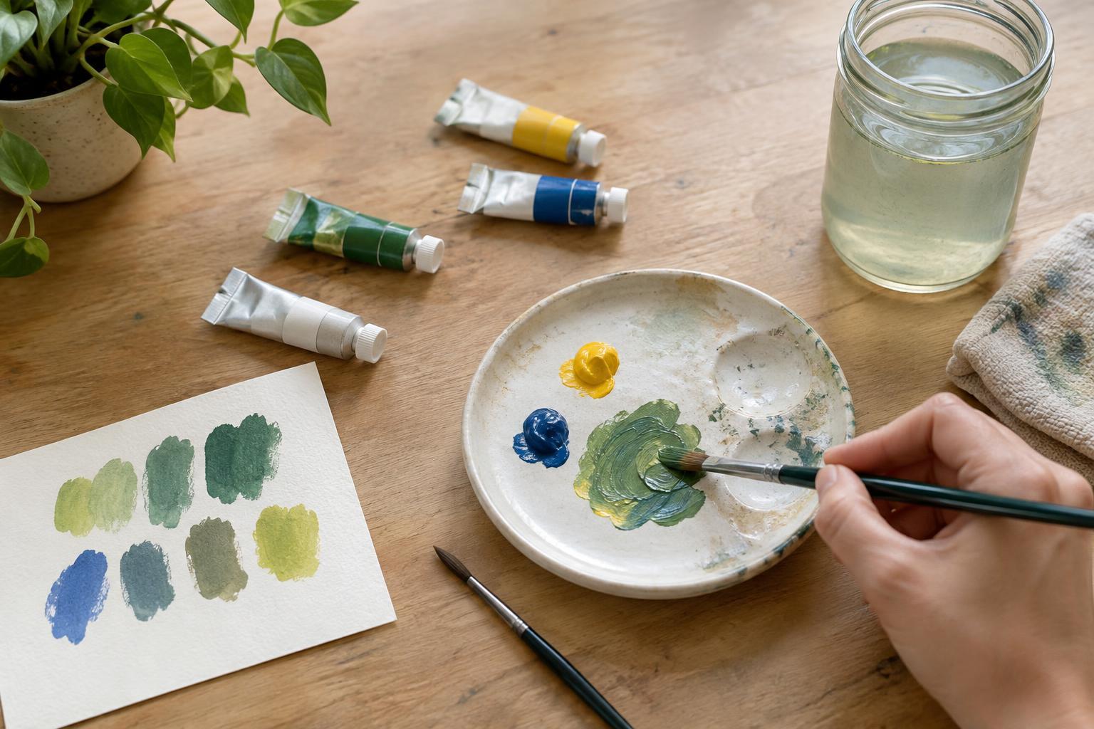 How to Mix Paint Colors Without Buying a Large Set